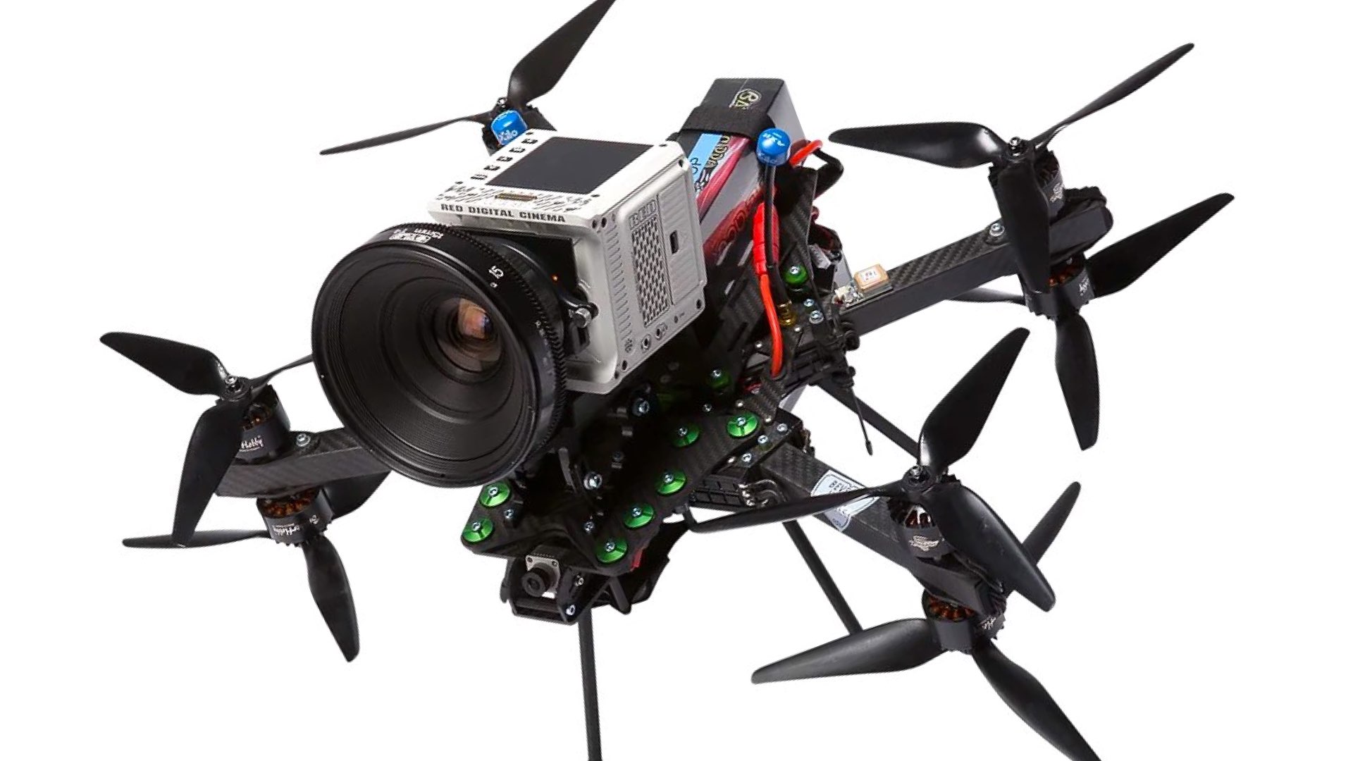 Drone FPV en vol cinématique